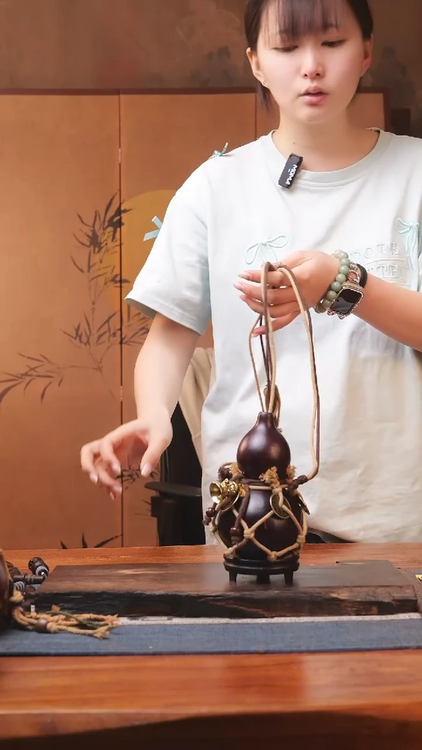 1913号精品大漆葫芦防腐防渗装水茶酒