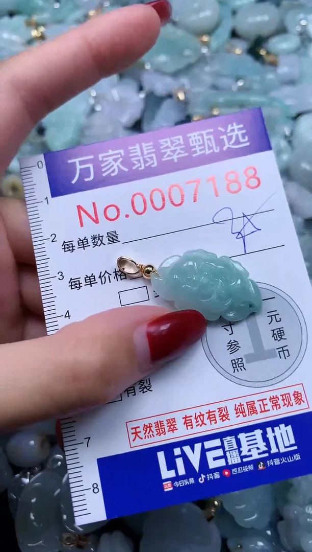颈饰未镶嵌翡翠7188