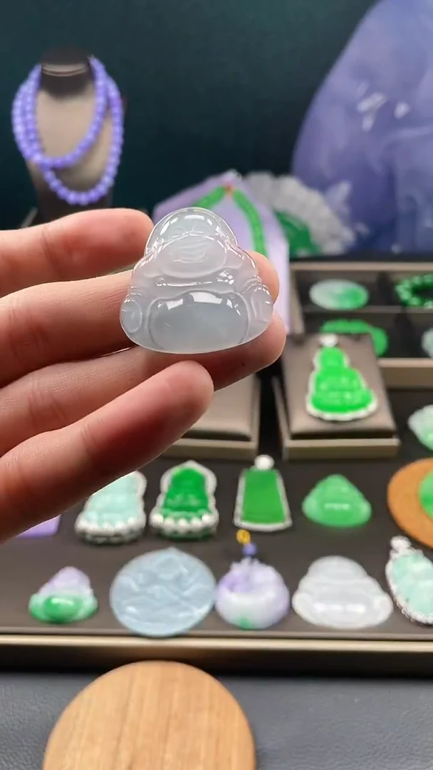 满色天然吊坠 所见即所得！