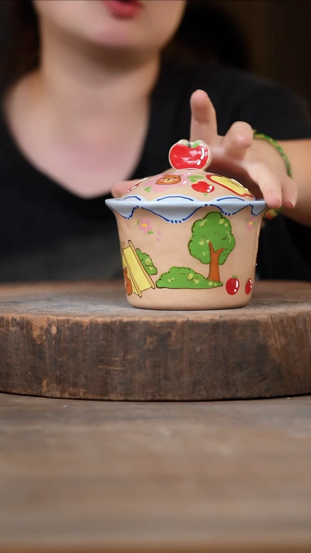 瓷片景德镇高温釉下彩（食品级）