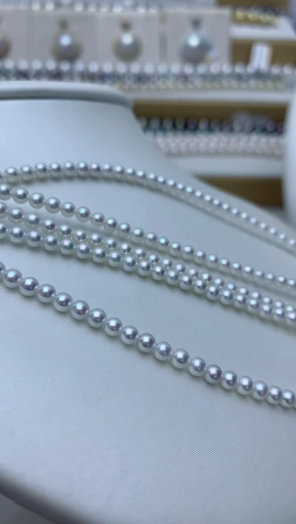 淡水珍珠未镶嵌项链q10 多样性发其一