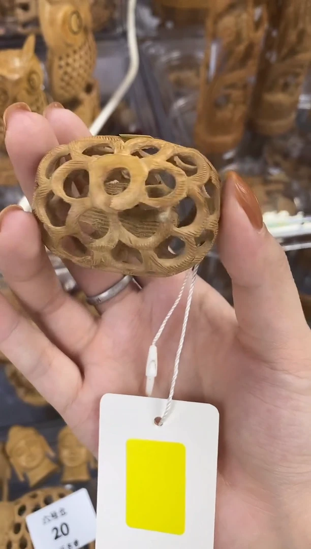 檀香木其他工艺品 镂空蛋  微瑕 2号仓