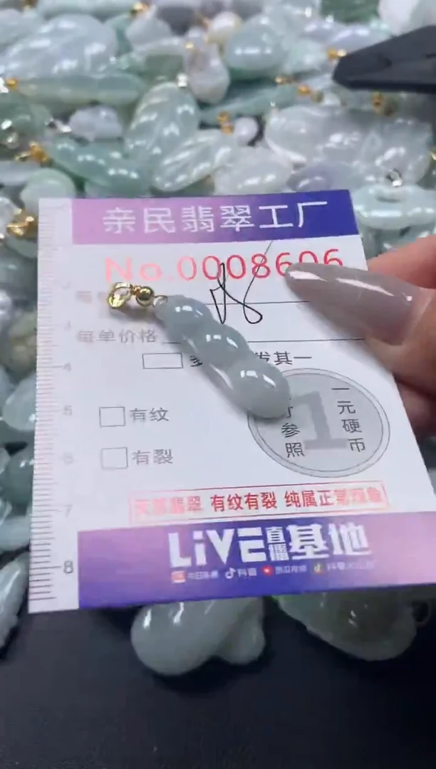 颈饰未镶嵌翡翠8606