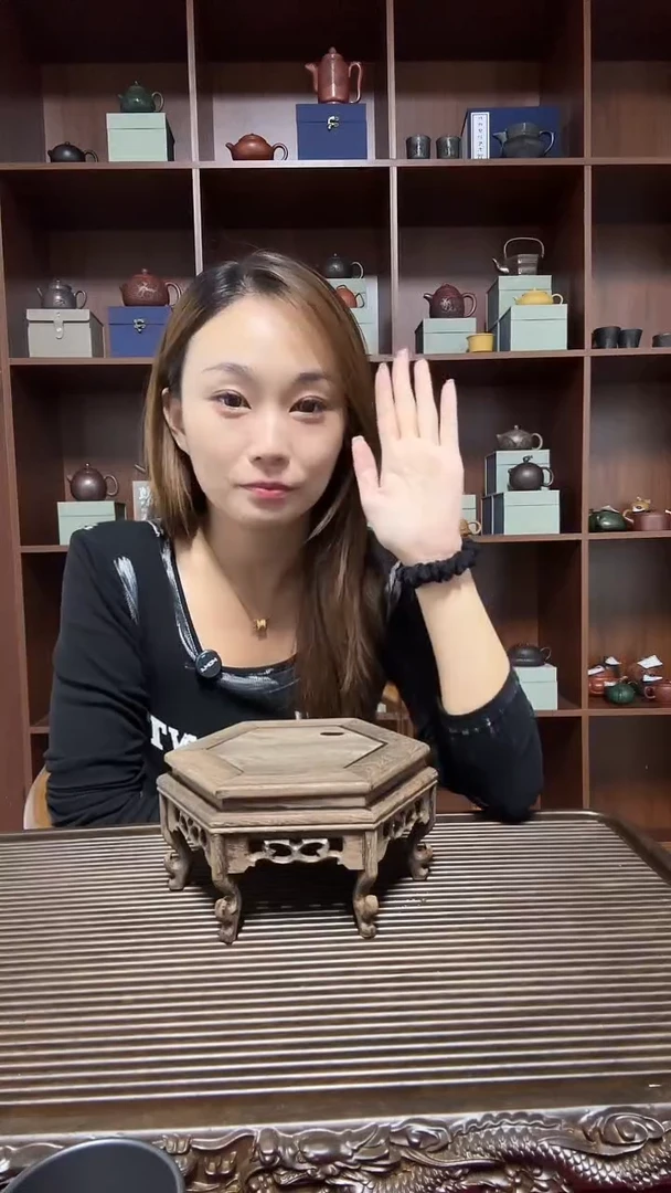 松鼠寒江 宜兴紫砂