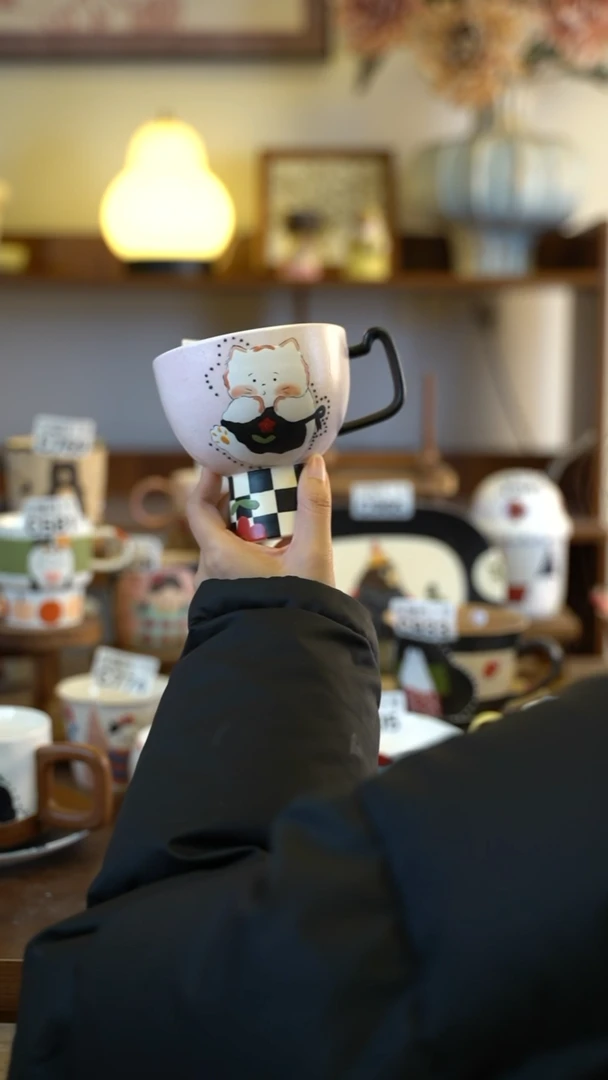 摆件陶C904 阿满屋手工手作陶瓷