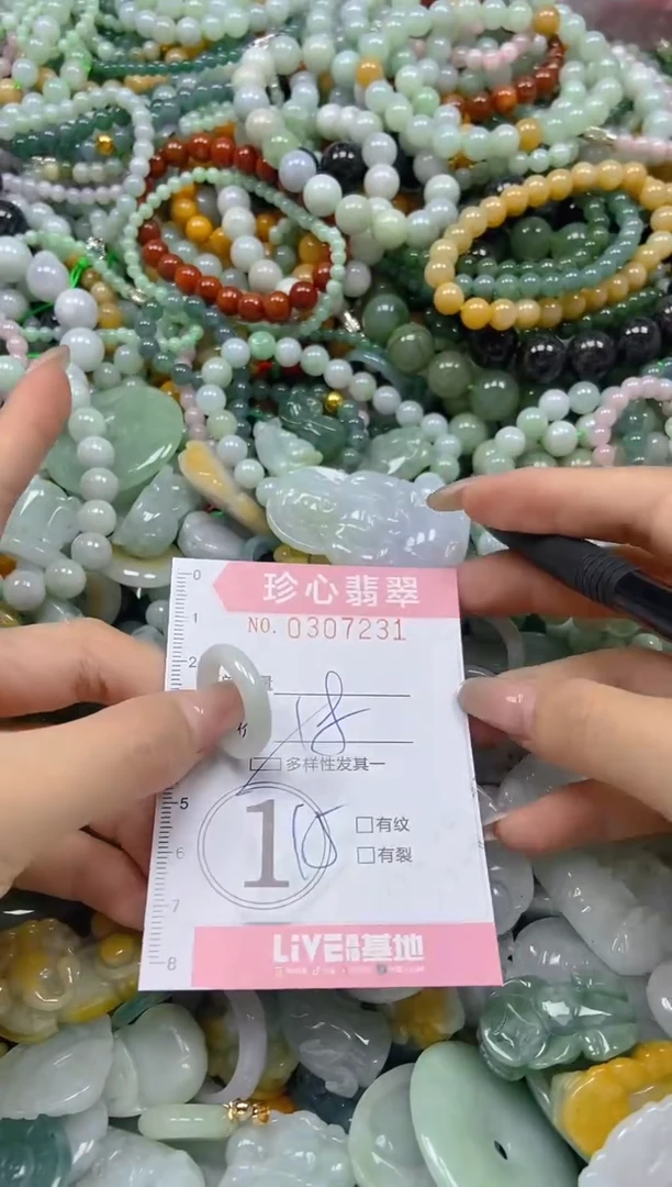 翡翠未镶嵌颈饰闪购0307231多样性发其一