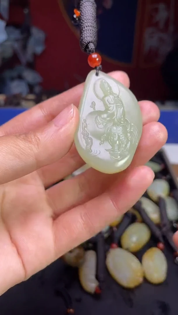 颈饰未镶嵌和田玉23