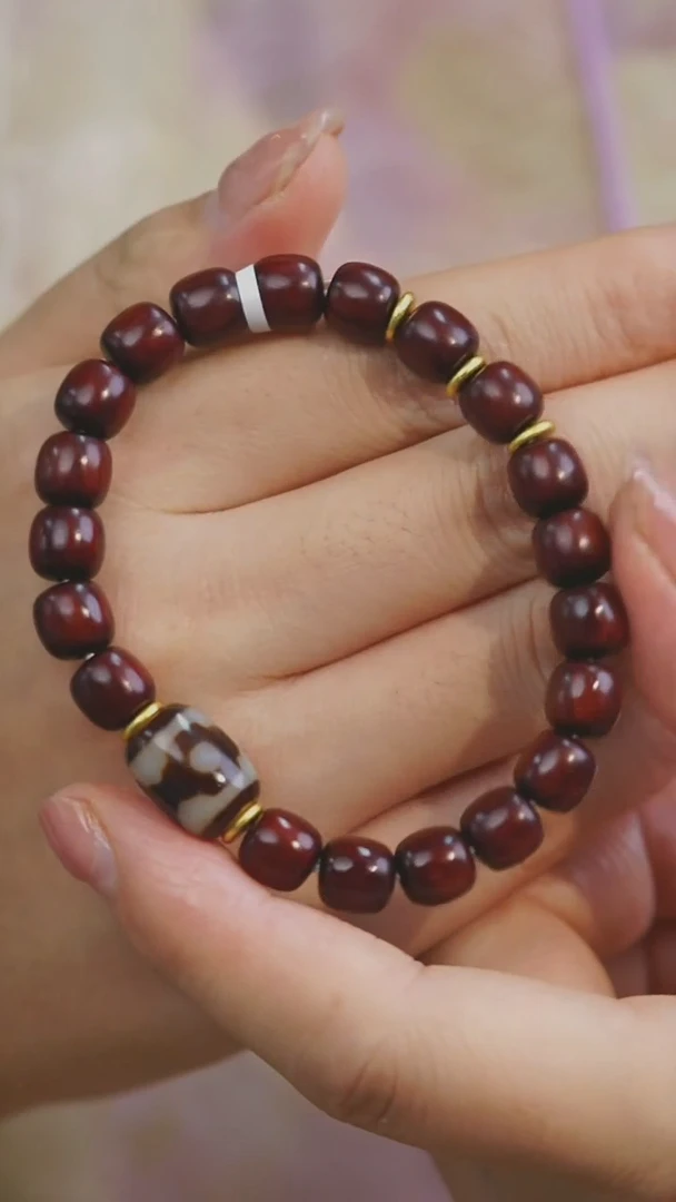 玛瑙/玉髓手串未镶嵌多样性发其一 坛城