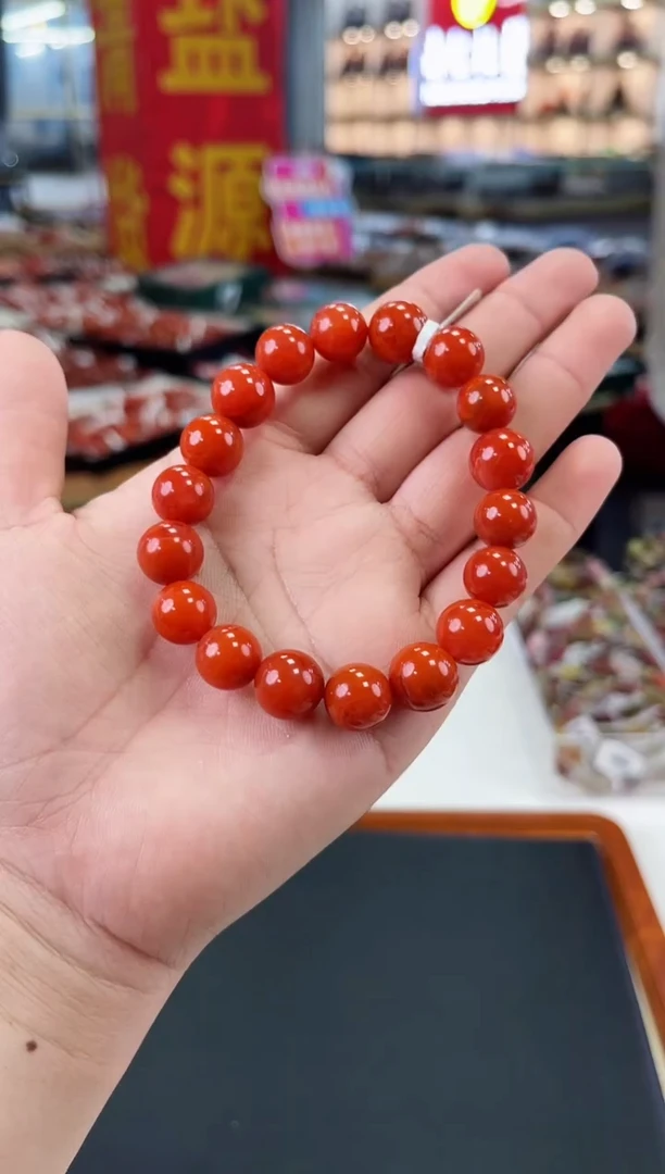 【闪购商品】南红玛瑙瓦西手串11+未镶嵌一个/条