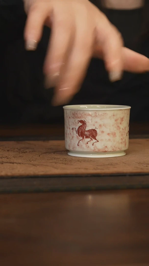 杯柴窑青花破价福利