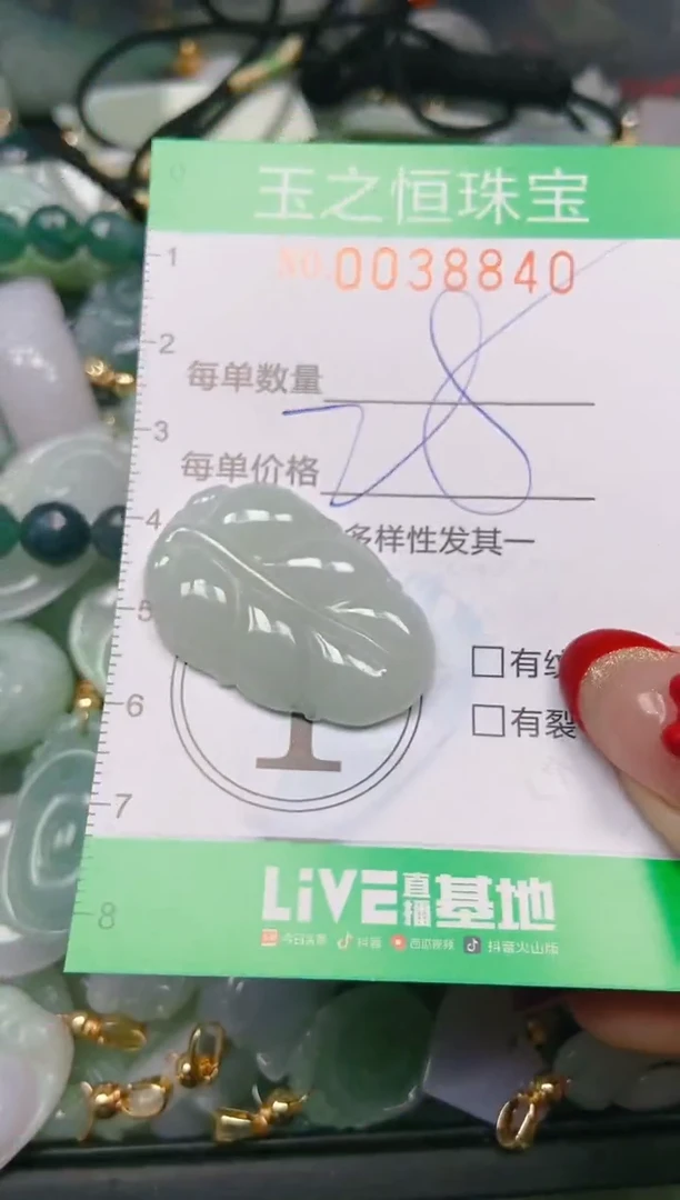 【闪购商品】翡翠颈饰未镶嵌闪购0038840