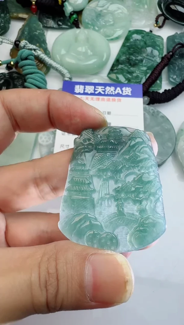 【闪购商品】翡翠颈饰未镶嵌多样性随机发其一