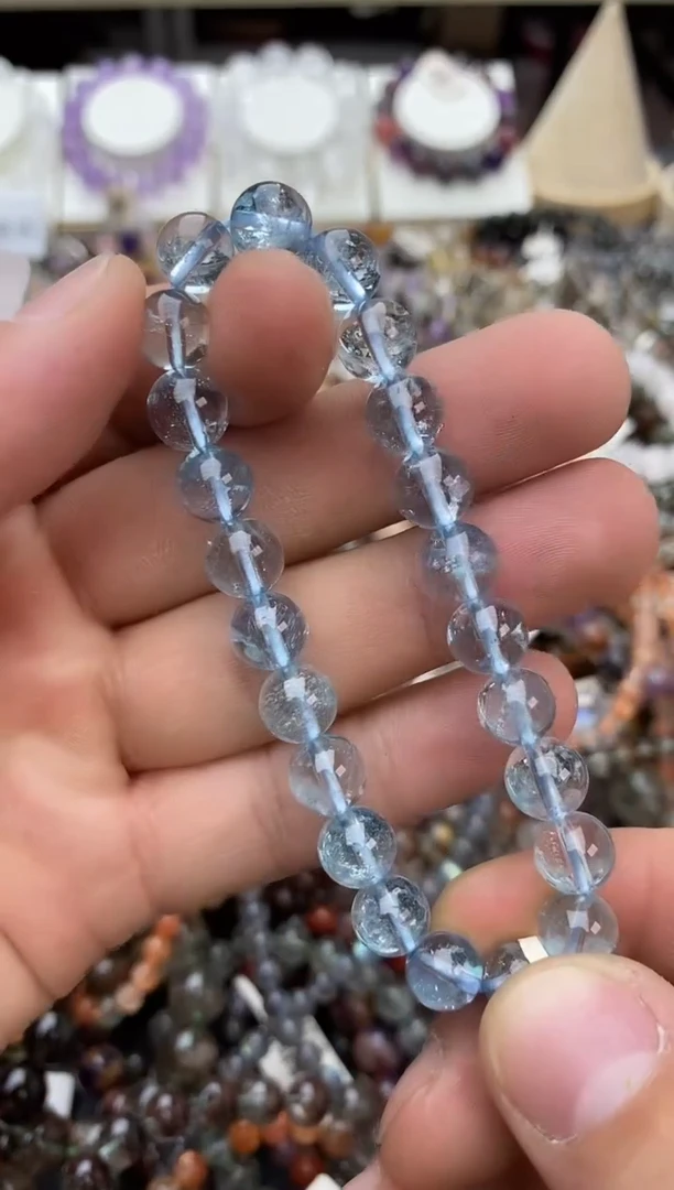 未镶嵌手链托帕石手链