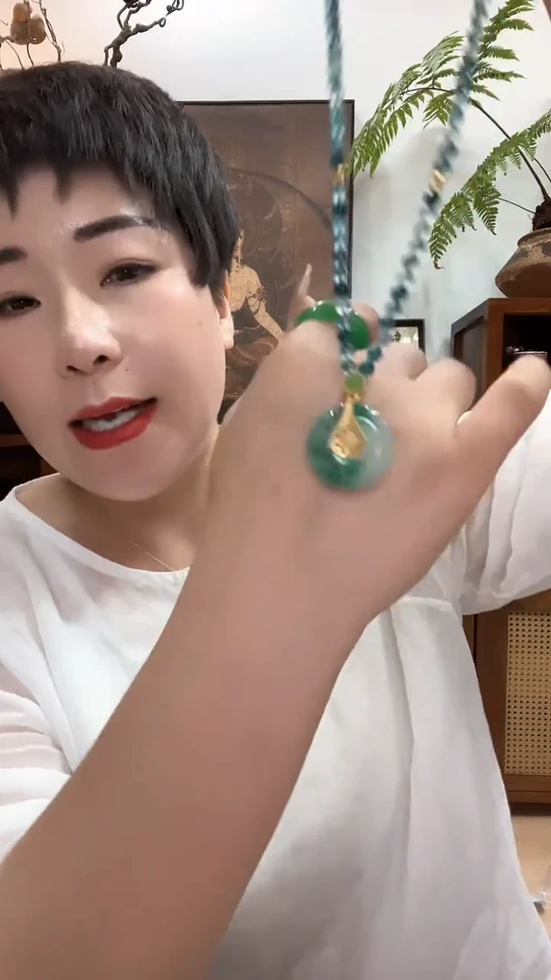 吊坠(赠链)合金翡翠275