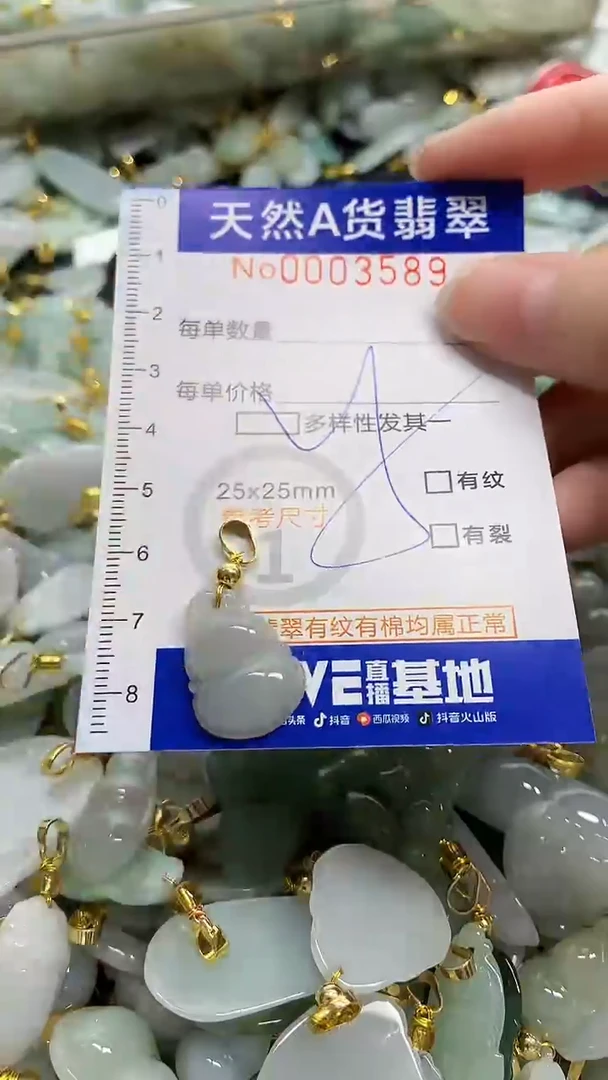 颈饰未镶嵌翡翠天然A货翡翠