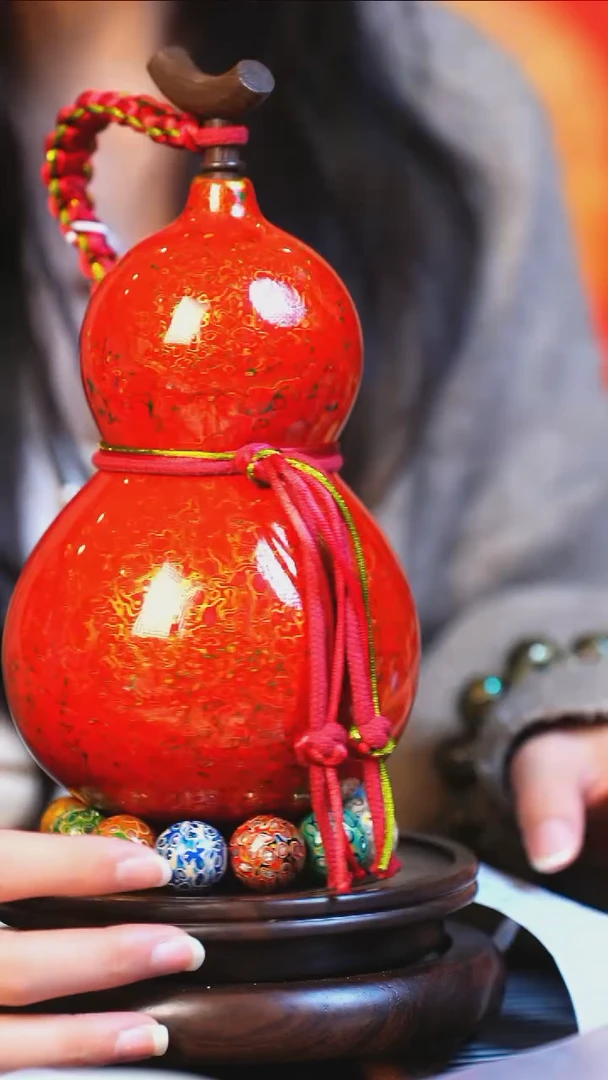 【闪购商品】JL059小师妹臻选大漆酒葫芦