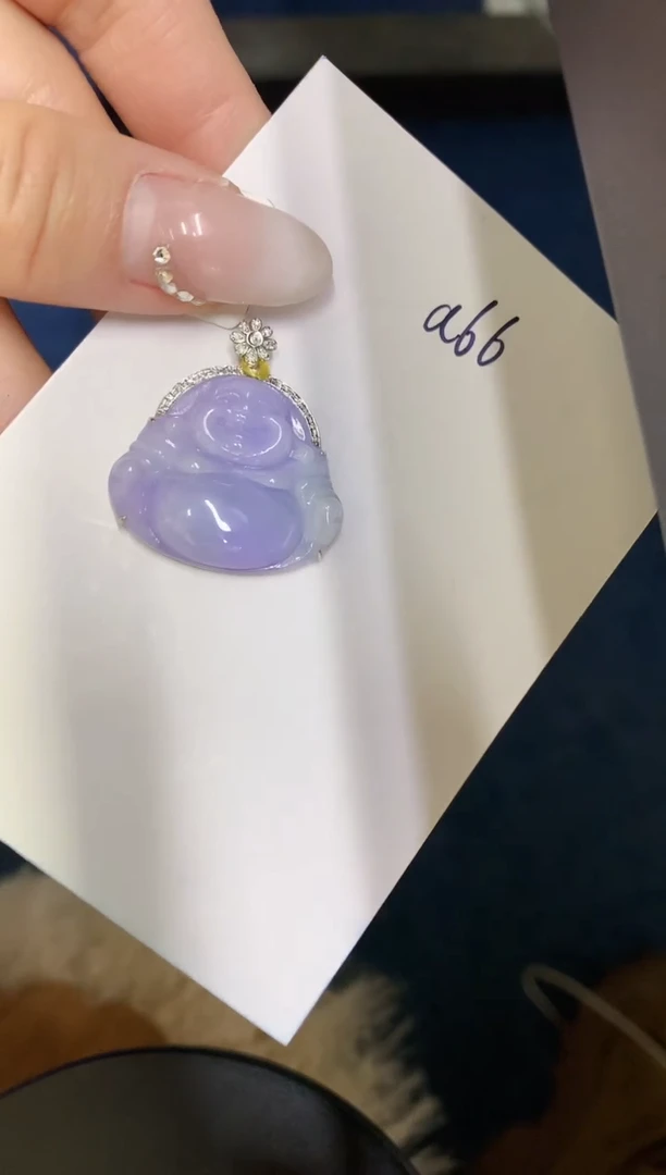 【闪购商品】翡翠颈饰18K金镶嵌0000000000