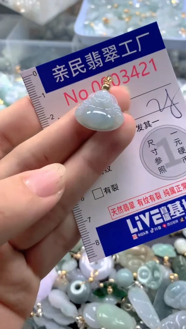 颈饰未镶嵌翡翠3421