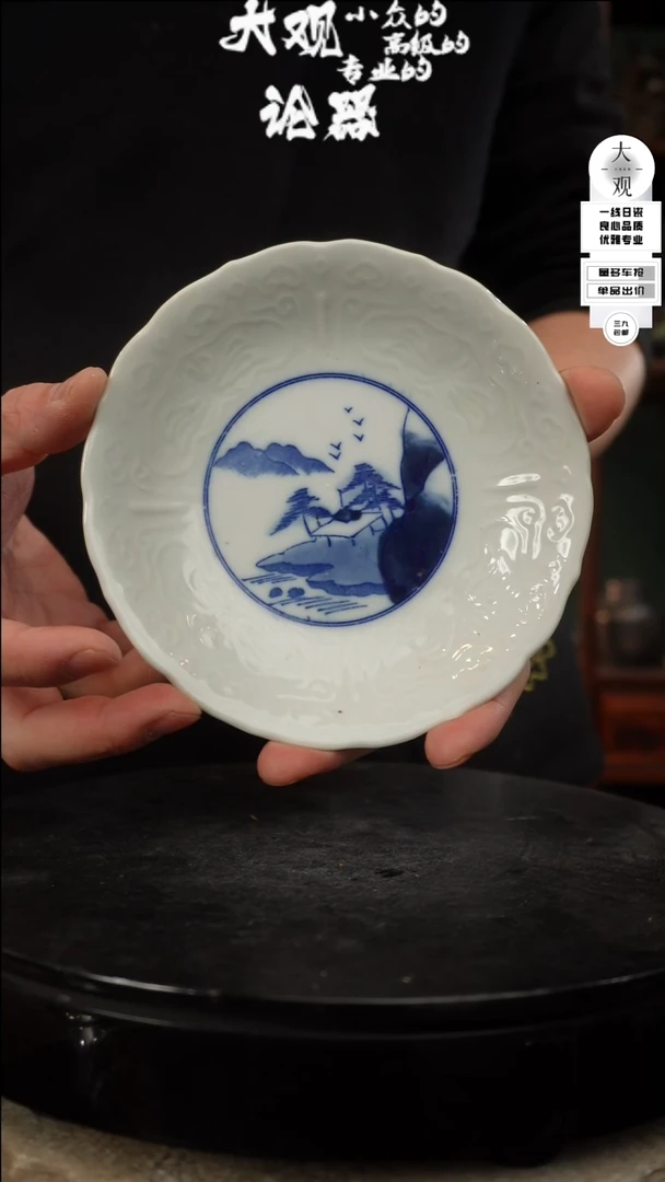 【闪购商品】瓷片大观论器壶承