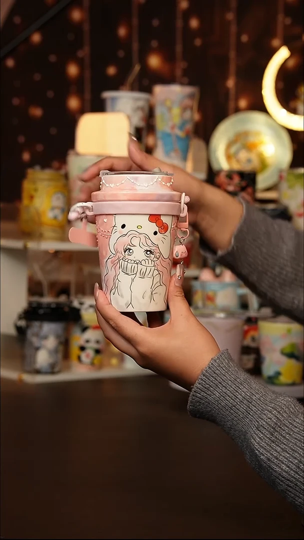 （玉泥）景德镇手工手绘文创陶瓷杯·