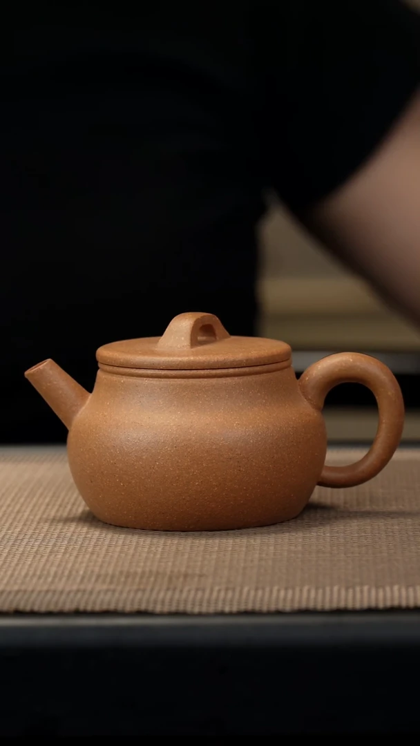 茶壶紫砂黄降坡汉古150c微晃盖///*
