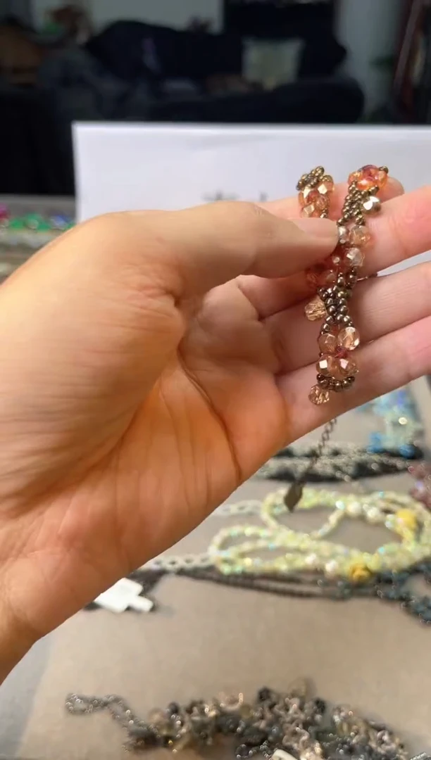 纯铜合金琉璃项链