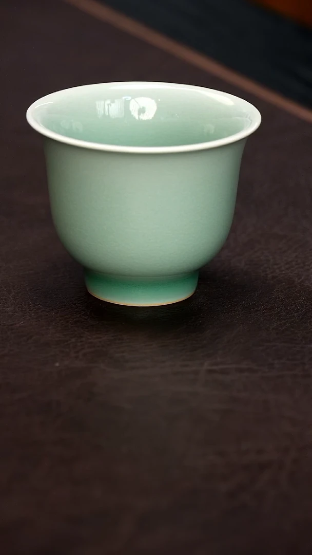 青瓷手工茶器包邮