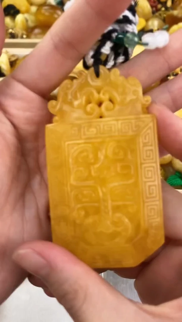 裸石琥珀未镶嵌天然琥珀蜜蜡