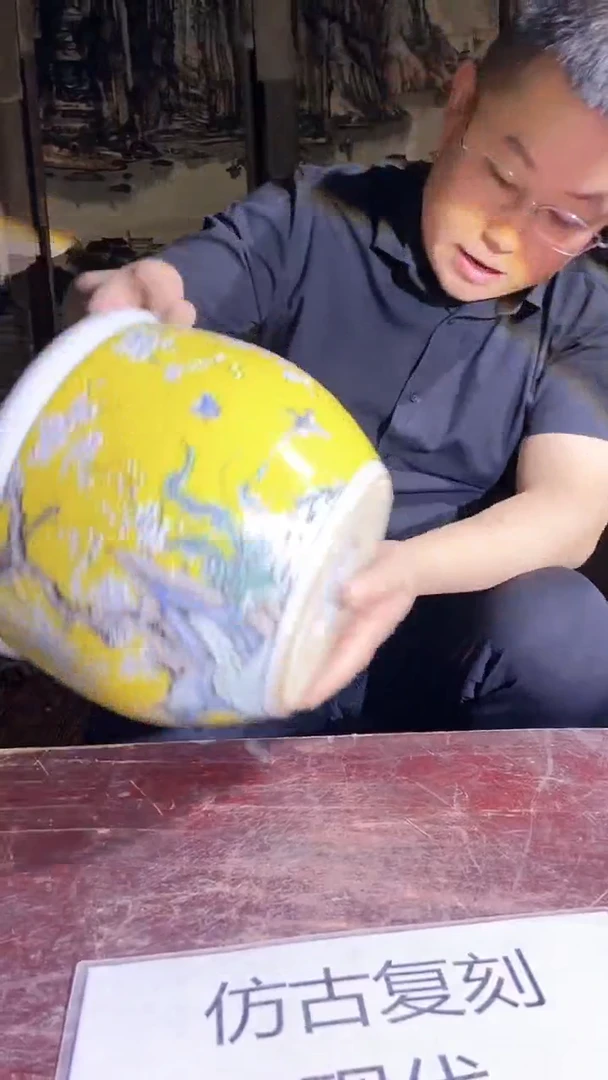 摆件景德镇陶瓷流水106