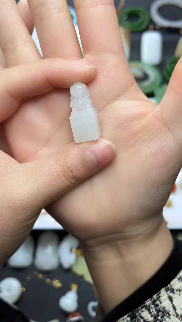 未镶嵌和田玉摆件印章06