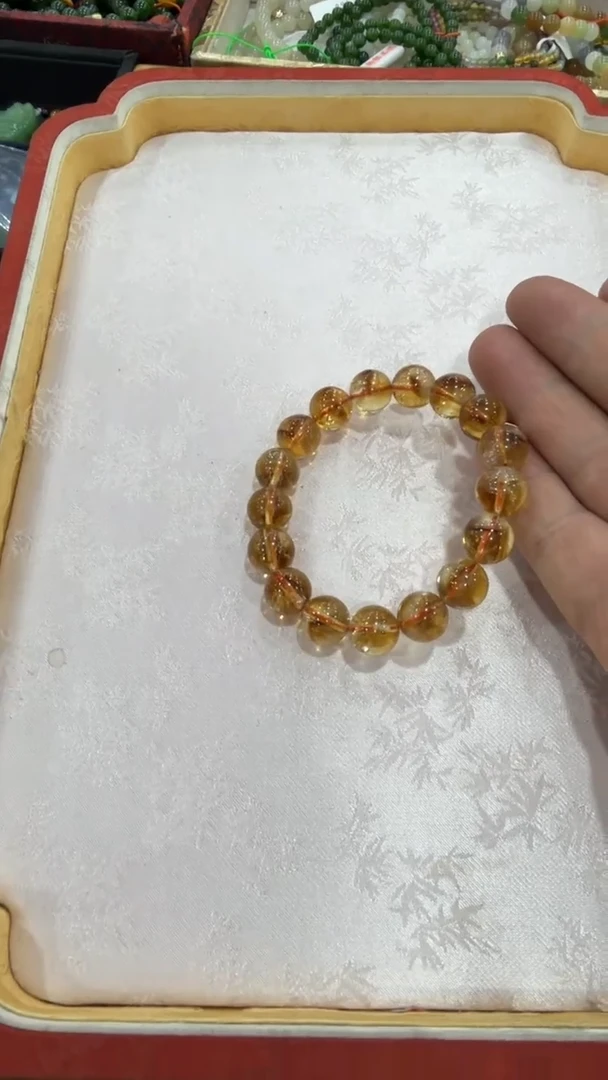颈饰未镶嵌水晶手串12mm（多样性，发一）