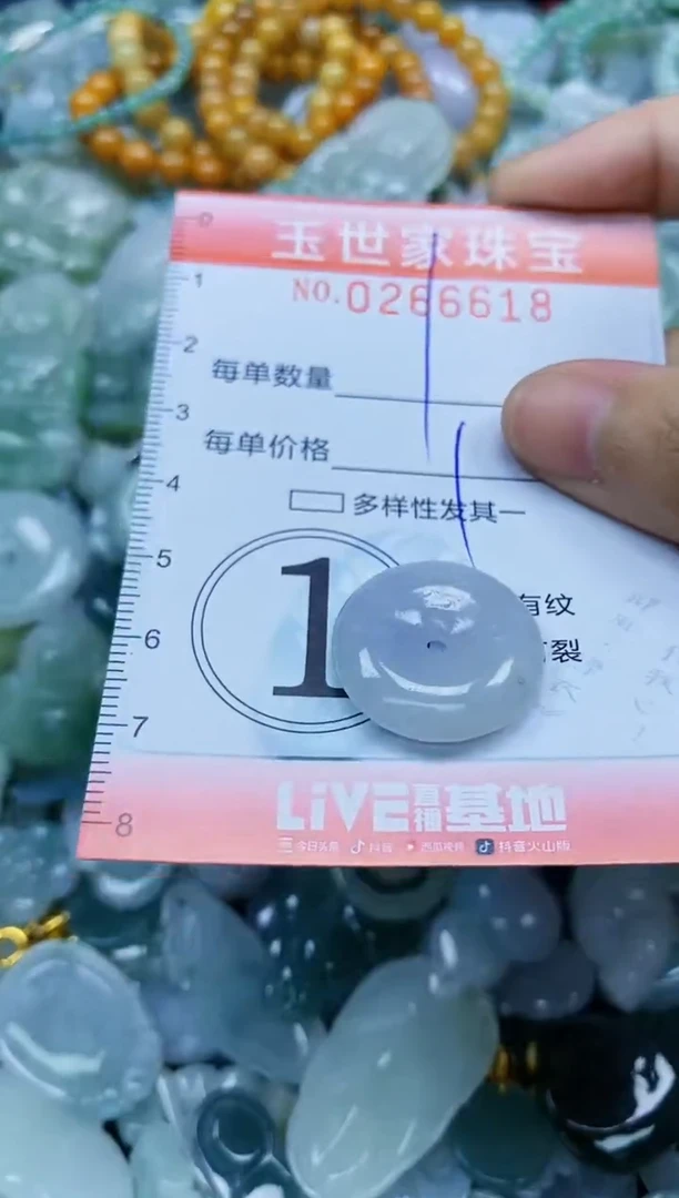 翡翠未镶嵌颈饰闪购0266618