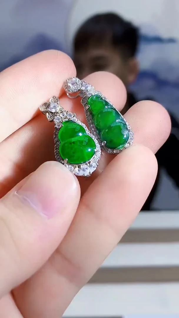 未镶嵌定制翡翠4868bb-毛货挂件32