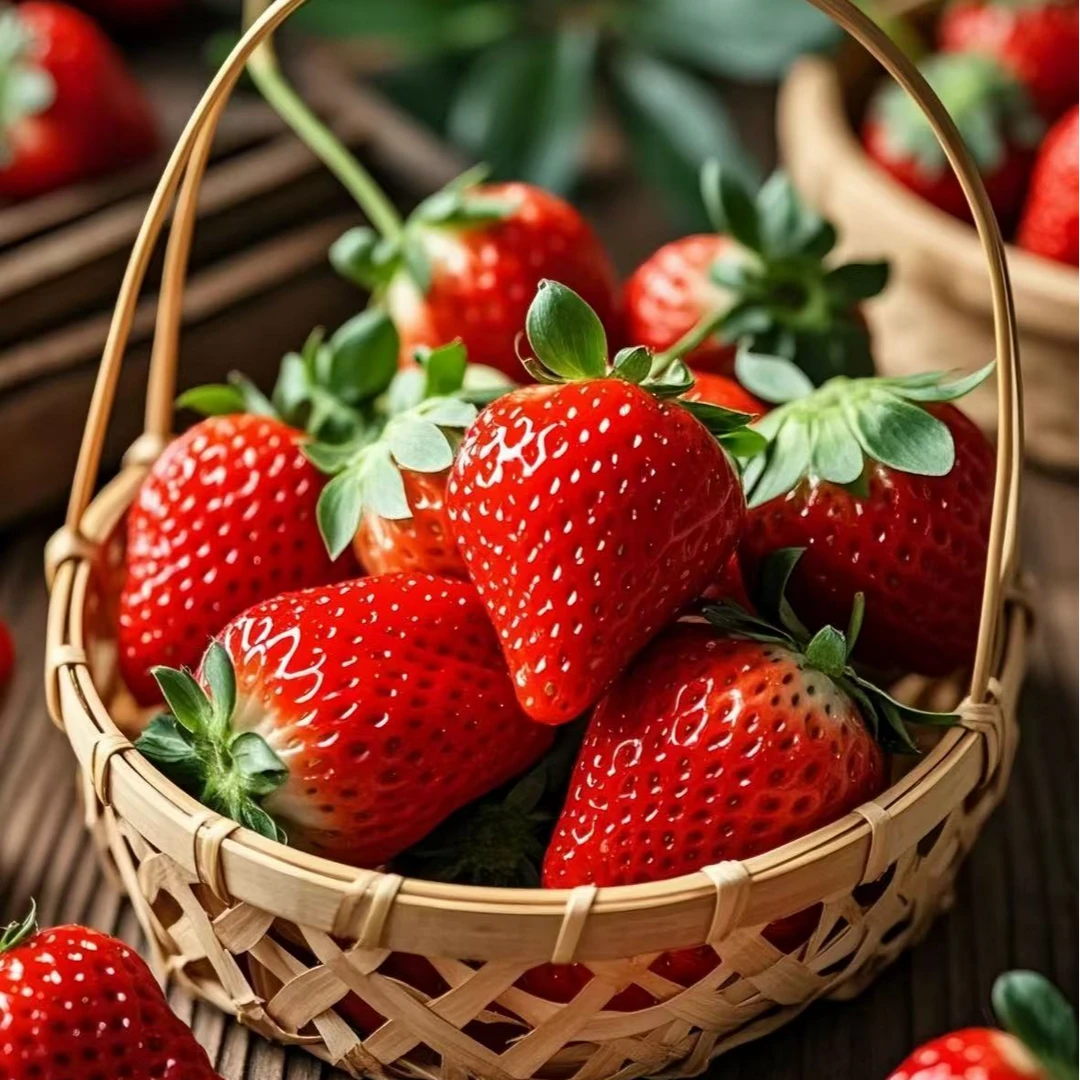 【双福翠宝宝】丹东红颜99草莓 香味浓郁 只发川渝