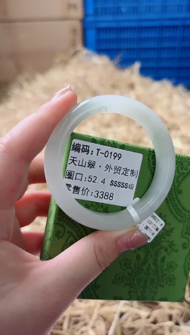 未镶嵌手镯石英质玉T-0199