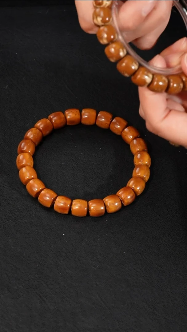 紫金鼠手串精工直切单圈10+mm