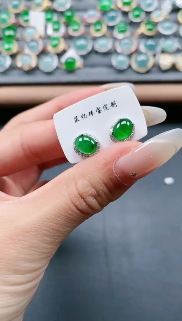 【闪购商品】翡翠戒指银S925镶嵌11111