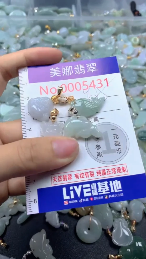 颈饰未镶嵌翡翠5431