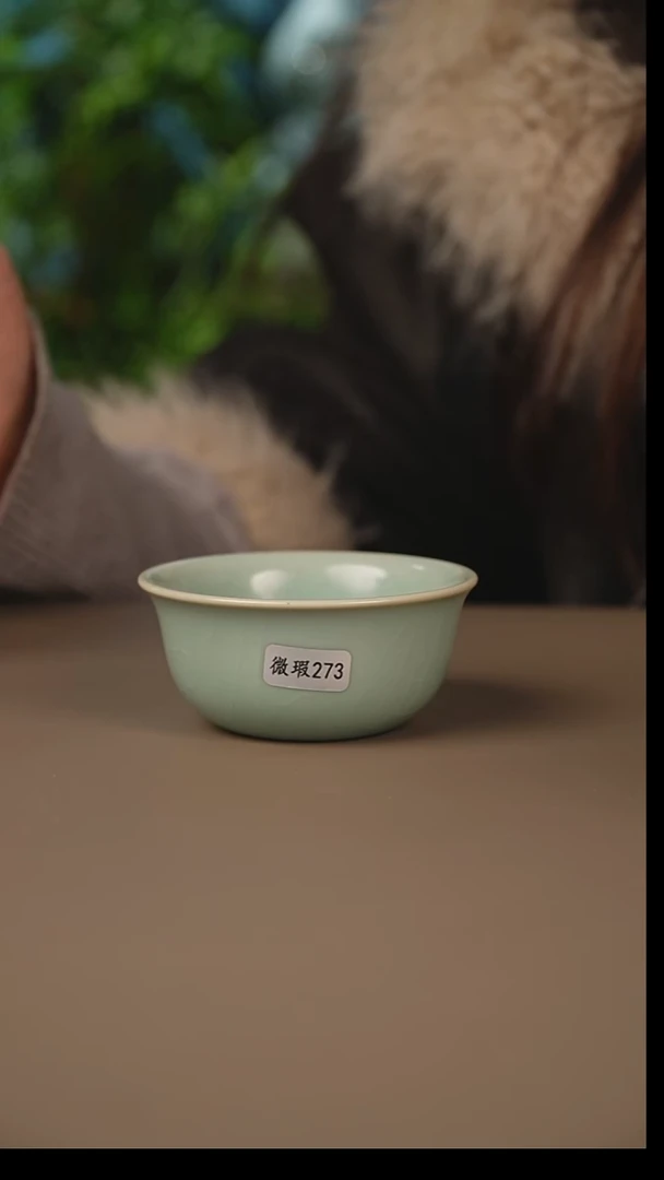 仿古鸡缸杯微暇