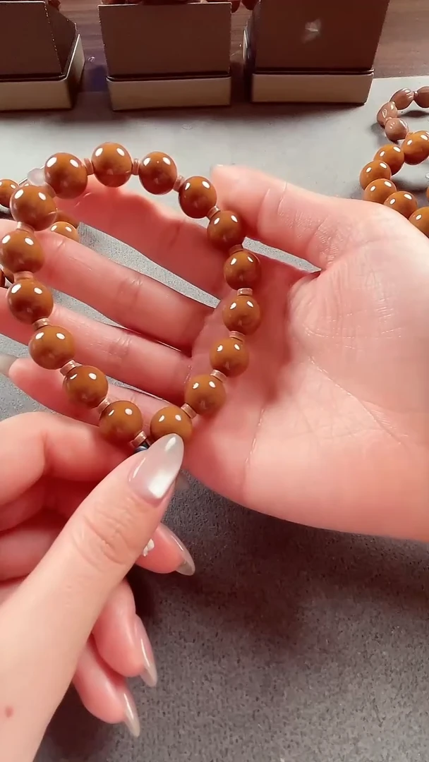 手串/手链橄榄核1.3【银管】手持