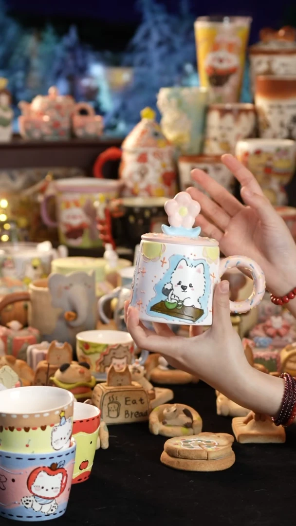 其他陶景德镇釉下彩手绘设计师款陶瓷