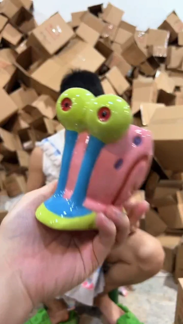 瓷片陶瓷小蜗水杯