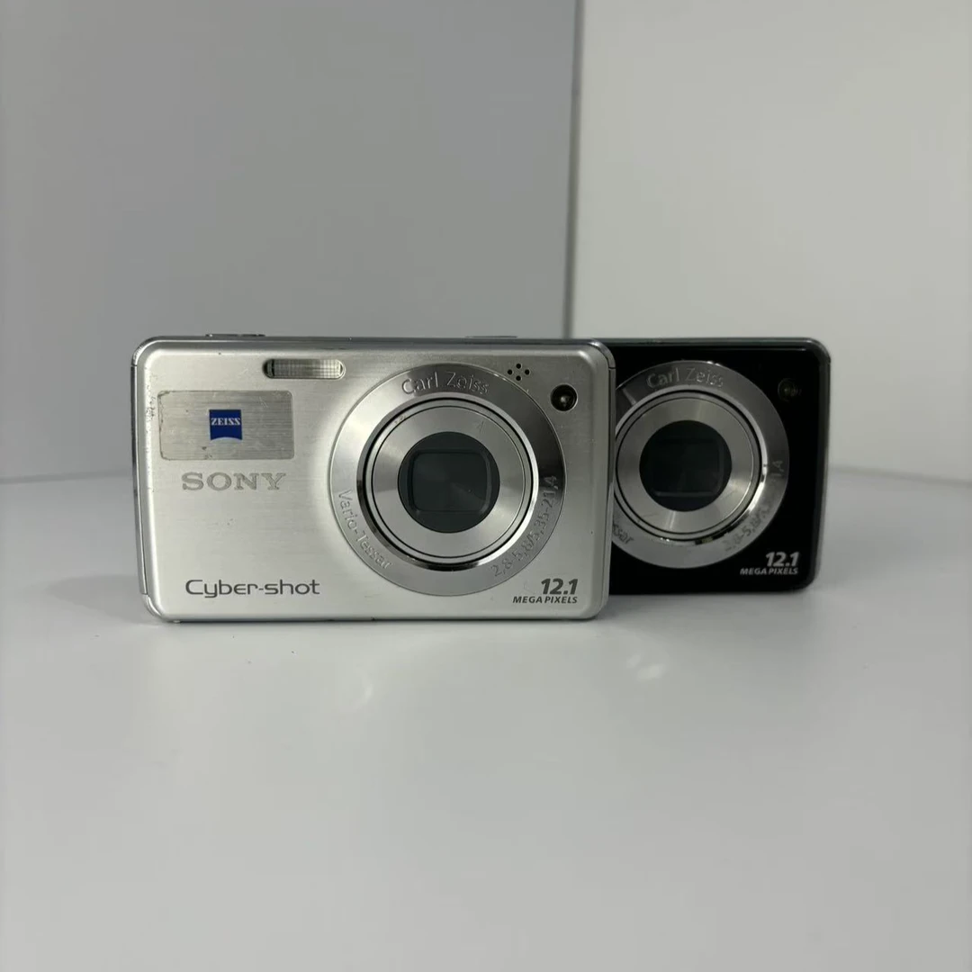 9新 Sony/索尼 w220 1210万像素4倍变焦冷白奶油肌氛围感ccd