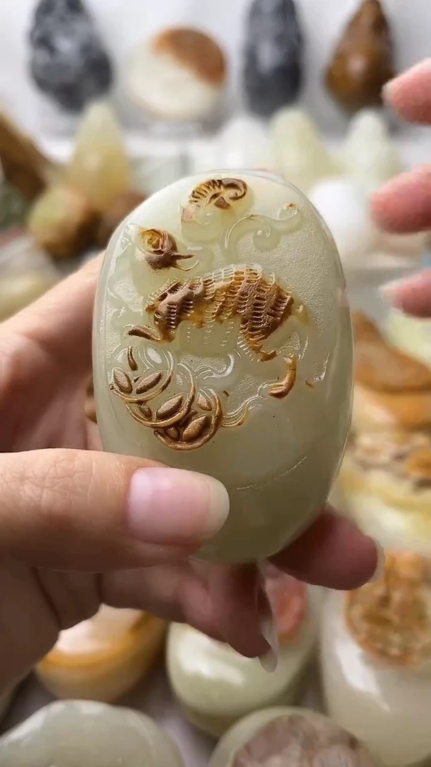 石材古青石棉纹正常不退换鼠