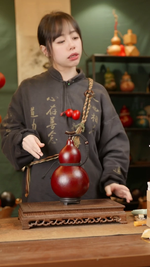 201号精品天然大漆酒葫芦一物一拍~