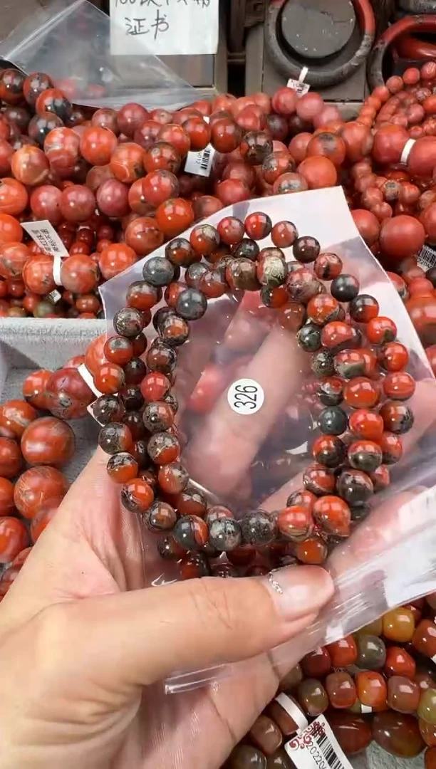 未镶嵌手串南红玛瑙8