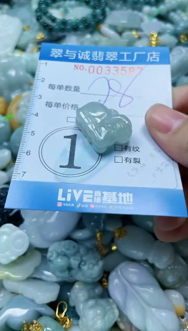 【闪购商品】翡翠颈饰未镶嵌闪购0033587