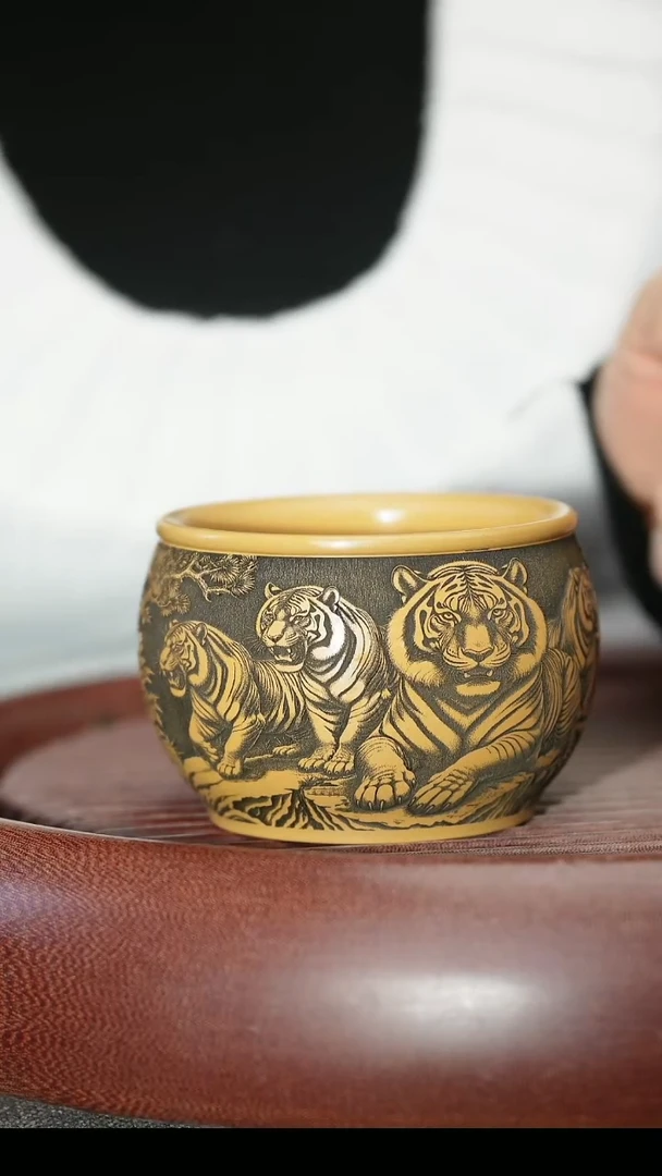 茶杯紫砂紫砂主人杯福利放漏