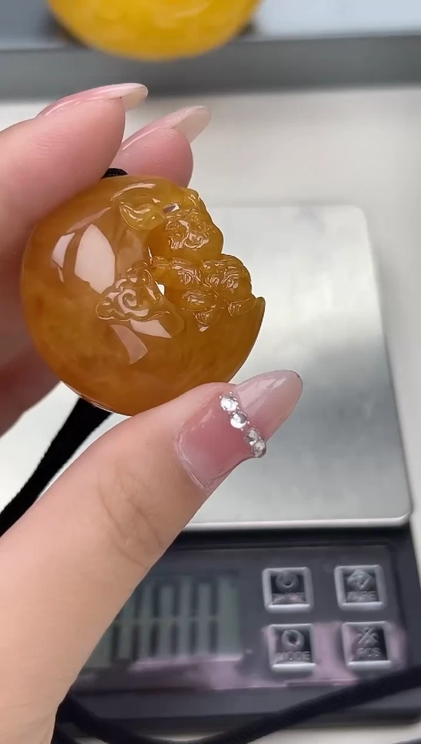 裸石琥珀未镶嵌天然琥珀蜜蜡吊坠