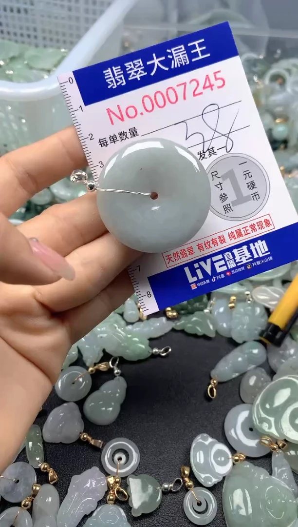 颈饰未镶嵌翡翠7245